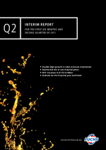 Cover of the Interim Report Q2 2011 of FUCHS PETROLUB SE